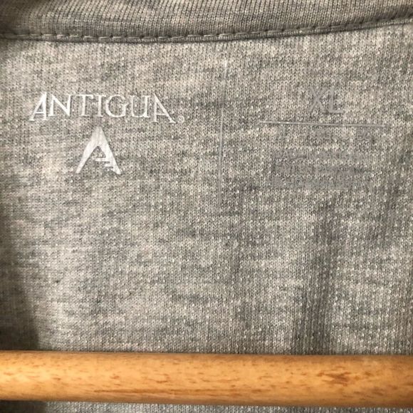 ANTIGUA PULLOVER FOR MEN SZ XL W/ NINERS PATCH the patch has been ironed on. - Picture 3 of 4